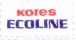 Kores Ecoline (label) Device mark 1490598 Trademark