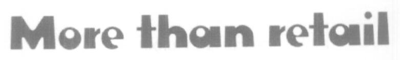 More Than Retail (label) Device mark 1628573 Trademark