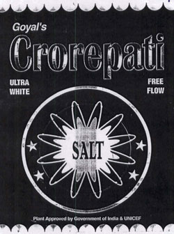 Crorepati Salt Device mark 1077448 Trademark