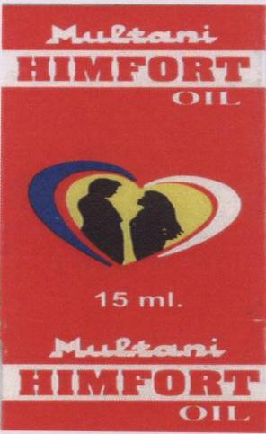 Himfort Oil With Label Device mark 1769581 Trademark