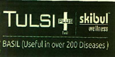 Tulsi Plus Skibul (label) Device mark 2607912 Trademark