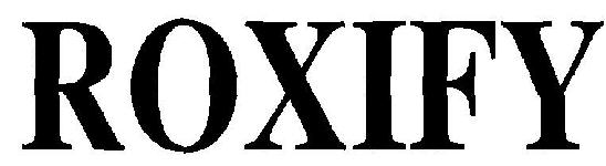 Roxify (device) Device mark 2530786 Trademark