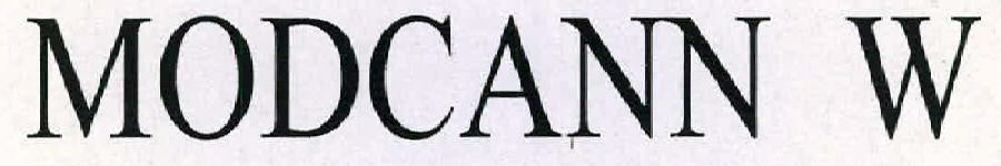 Modcann W Device mark 2300278 Trademark