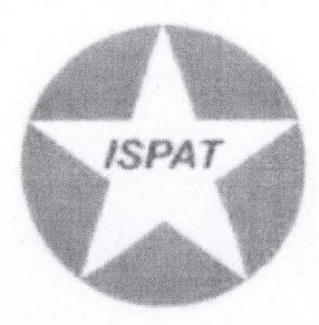 Ispat (label) Device mark 1772204 Trademark
