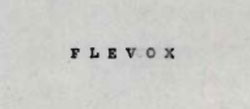 Flevox Device mark 1039452 Trademark