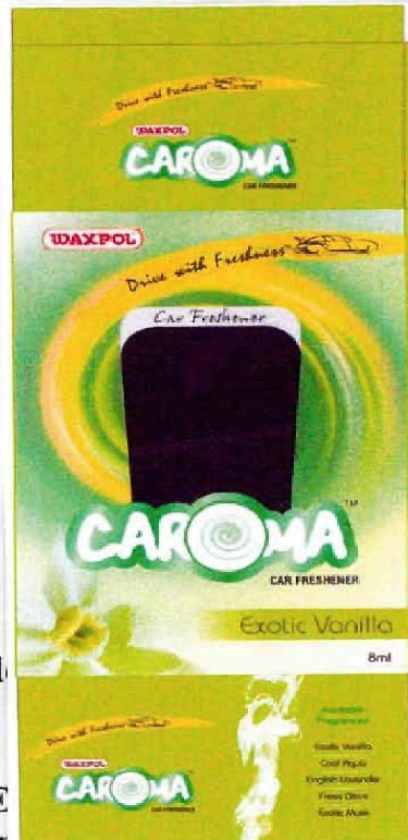 Caroma Car Freshner Device mark 2318968 Trademark