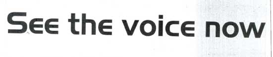 See The Voice Now Device mark 1955279 Trademark