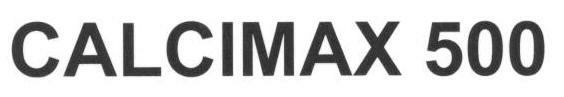 Calcimax 500 (device) Device mark 1656888 Trademark
