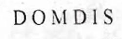 Domdis Device mark 860740 Trademark