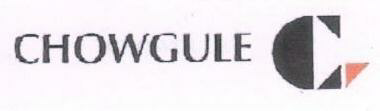 Chowgule (device) Device mark 1671782 Trademark