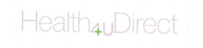 Health 4u Direct Device mark 1828804 Trademark