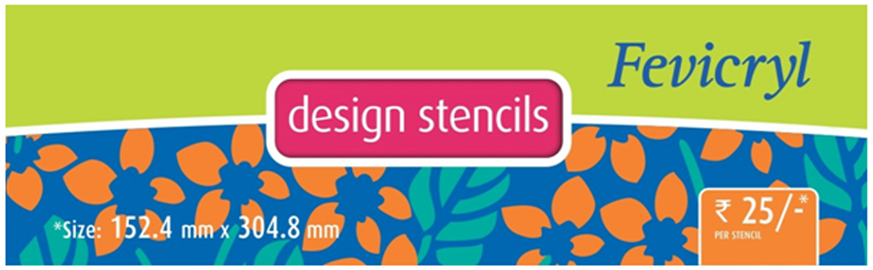 Fevicryl Design Stencils Device mark 2618743 Trademark