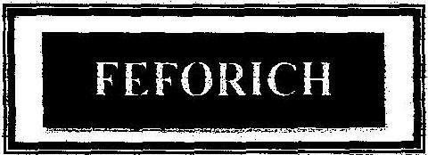 Feforich Device mark 2011612 Trademark