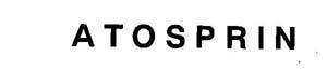 A T O S P R I N Device mark 1290570 Trademark