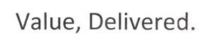 Value, Delivered. Device mark 2257167 Trademark