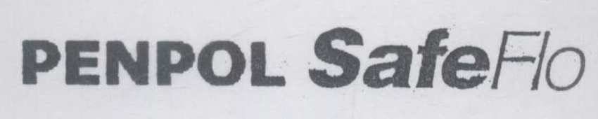 Penpol Safeflo Device mark 1153593 Trademark