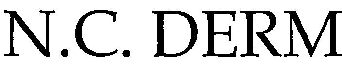 N.c. Derm (device) Device mark 2261299 Trademark