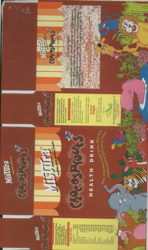 Chocosprouts Health Drink Device mark 992265 Trademark