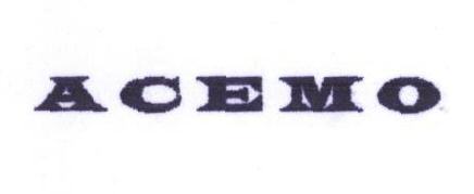 Acemo Device mark 1439047 Trademark