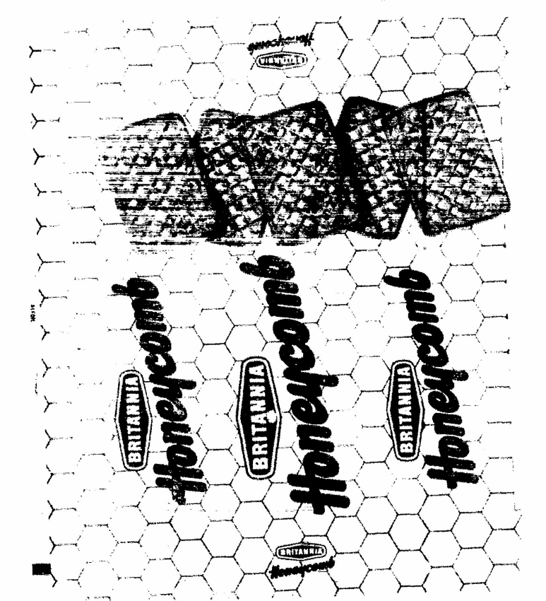 Britannia Honeycomb (label) Device mark 480102 Trademark