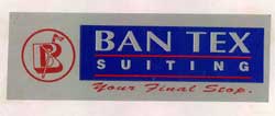 Ban Tex Suiting (label) Device mark 1008029 Trademark