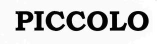 Piccolo (label) Device mark 2814168 Trademark