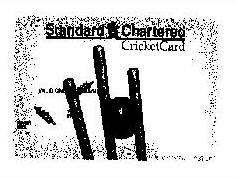 Standard Chartered Cricketcard, Stumps & Ball(device) Device mark 815195 Trademark
