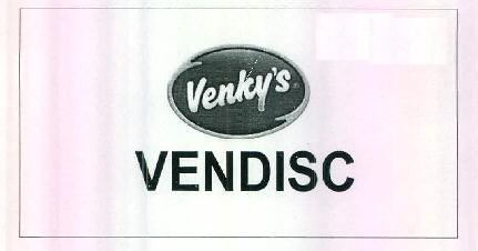 Venky's Vendisc Device mark 2784650 Trademark