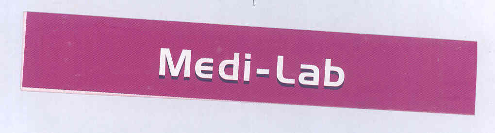 Medi-lab (label) Device mark 1736634 Trademark