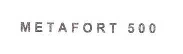 M E T A F O R T 500 Device mark 1859447 Trademark