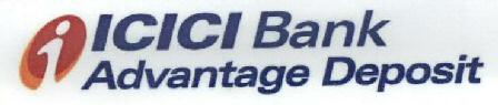 Icici Bank Advantage Deposit With Lable Device mark 1789670 Trademark