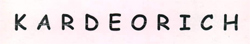 Kardeorich Device mark 2450677 Trademark
