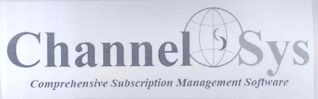 Channel Sys (label) Device mark 1734999 Trademark