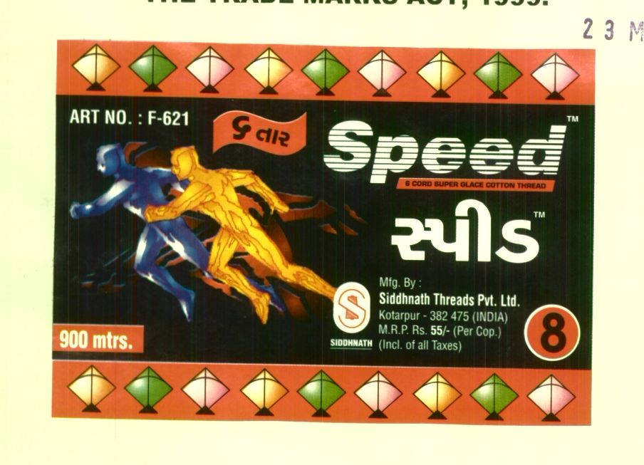 Speed(label) Device mark 1435166 Trademark