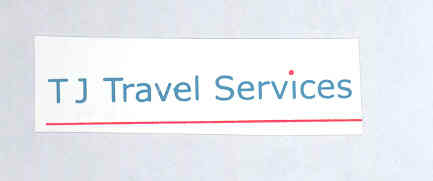 T J Travel Services (label) Device mark 1687739 Trademark