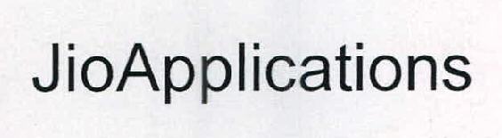 Jioapplications Device mark 2423832 Trademark