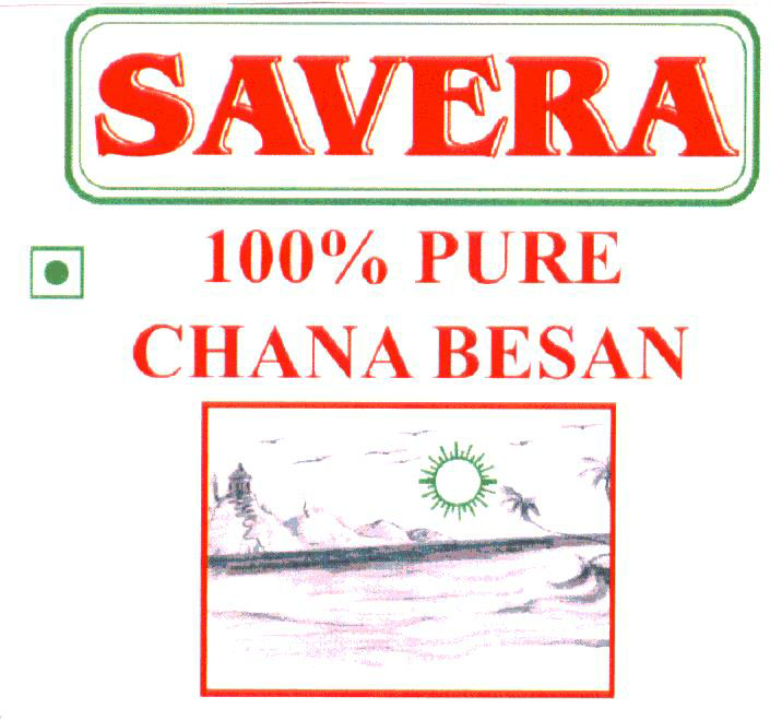 Savera 100% Pure Chana Besan Device mark 1921103 Trademark