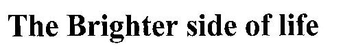 The Brighter Side Of Life Device mark 1948552 Trademark