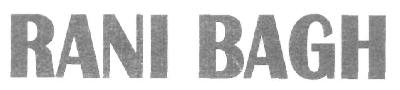 Rani Bagh (device) Device mark 2815091 Trademark