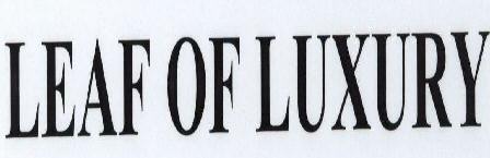 Leaf Of Luxury Device mark 1673680 Trademark