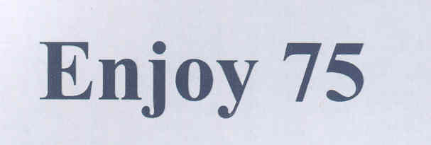 Enjoy 75 (device) Device mark 1685394 Trademark