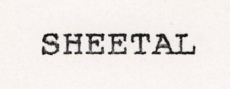 Sheetal Device mark 854377 Trademark