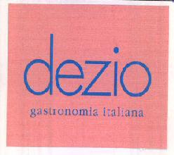 Dezio Gastronomia Italiana Device mark 2845876 Trademark