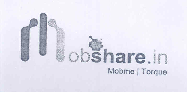 Mobshare.in (logo) Device mark 1595618 Trademark