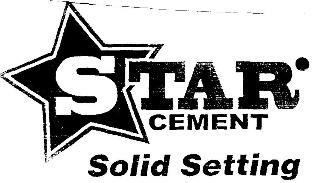 Star Cement (device) Device mark 2235822 Trademark