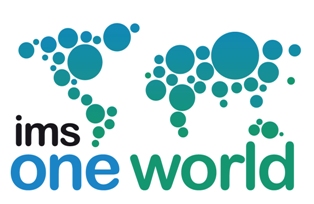 Ims One World With Device Of Bubbles Device mark 2708601 Trademark