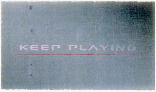 Keep Playing (label) Device mark 1352097 Trademark