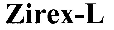 Zirex - L ( Label) Device mark 1408335 Trademark