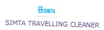 Simta Travelling Clearner ( Label) Device mark 1316953 Trademark
