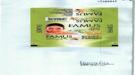 Famus Lemon With Label Device mark 2060642 Trademark